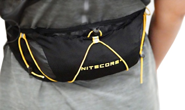 Сумка поясная NITECORE BLT10 (L-XL (90-120см), Black/Yellow)